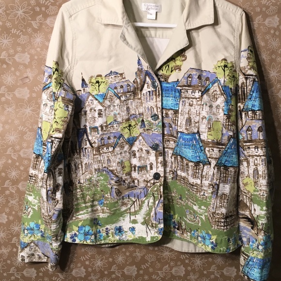 Christopher & Banks Women’s XL Button Dress Jacket - Picture 5 of 5